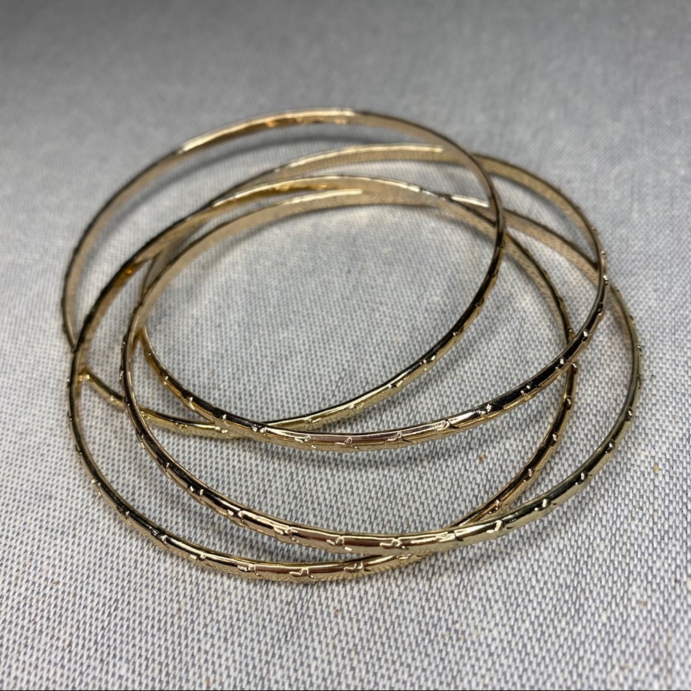 Gold Bangles